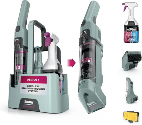 Shark StainForce Cordless Stain, Odor… — Photo 1