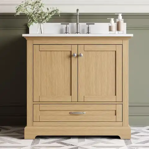 LVD 36 in. Freestanding Oak… — Photo 1