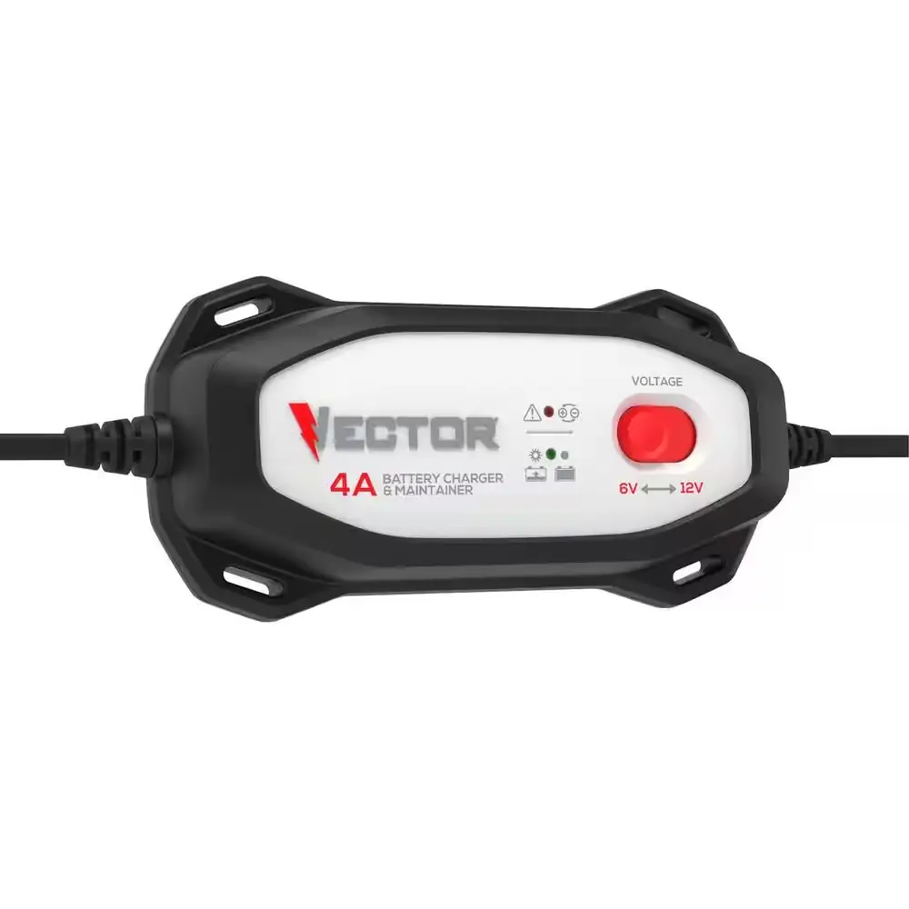 VECTOR 4 Amp Battery Charger/Maintainer — Photo 1