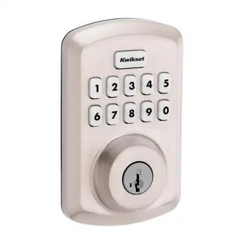 Kwikset SmartCode Satin Nickel Zinc… — Photo 1