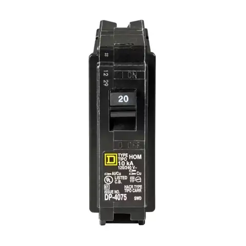 Homeline 20 Amp Single-Pole Circuit… — Photo 1