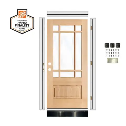 36x80 Prairie Hemlock RH 9-Lite… — Photo 1