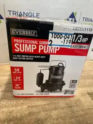 EVERBILT 1/3 HP Cast Iron… — Photo 3
