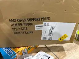 Boat Cover Support Poles 20"-50"… — Photo 3