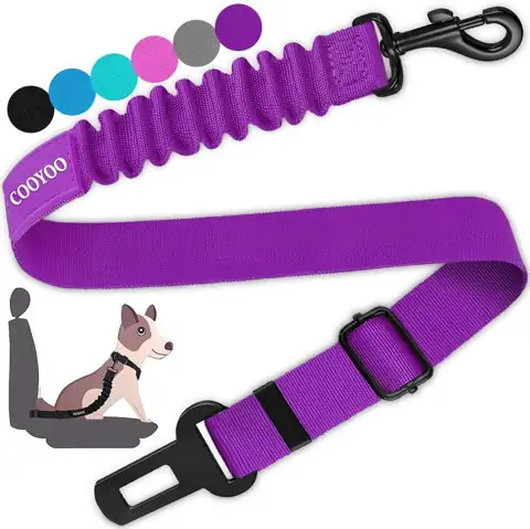 COOYOO Dog Seat Belt, Retractable… — Photo 1