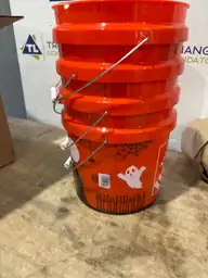2 gal. Orange Halloween Bucket… — Photo 3