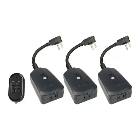 Hyper Tough Outdoor 3-Pack Remote… — Photo 1
