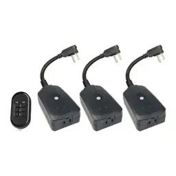 Hyper Tough Outdoor 3-Pack Remote… — Photo 1
