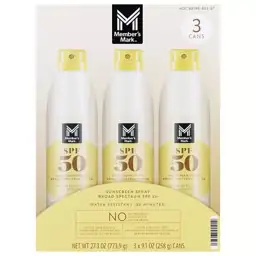Member's Mark Sunscreen Spray, SPF… — Photo 1