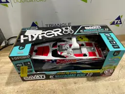 Hyper Toy Company Pavati 2.0 RC Wakeboard Boat 1:18 Scale with Remote ...