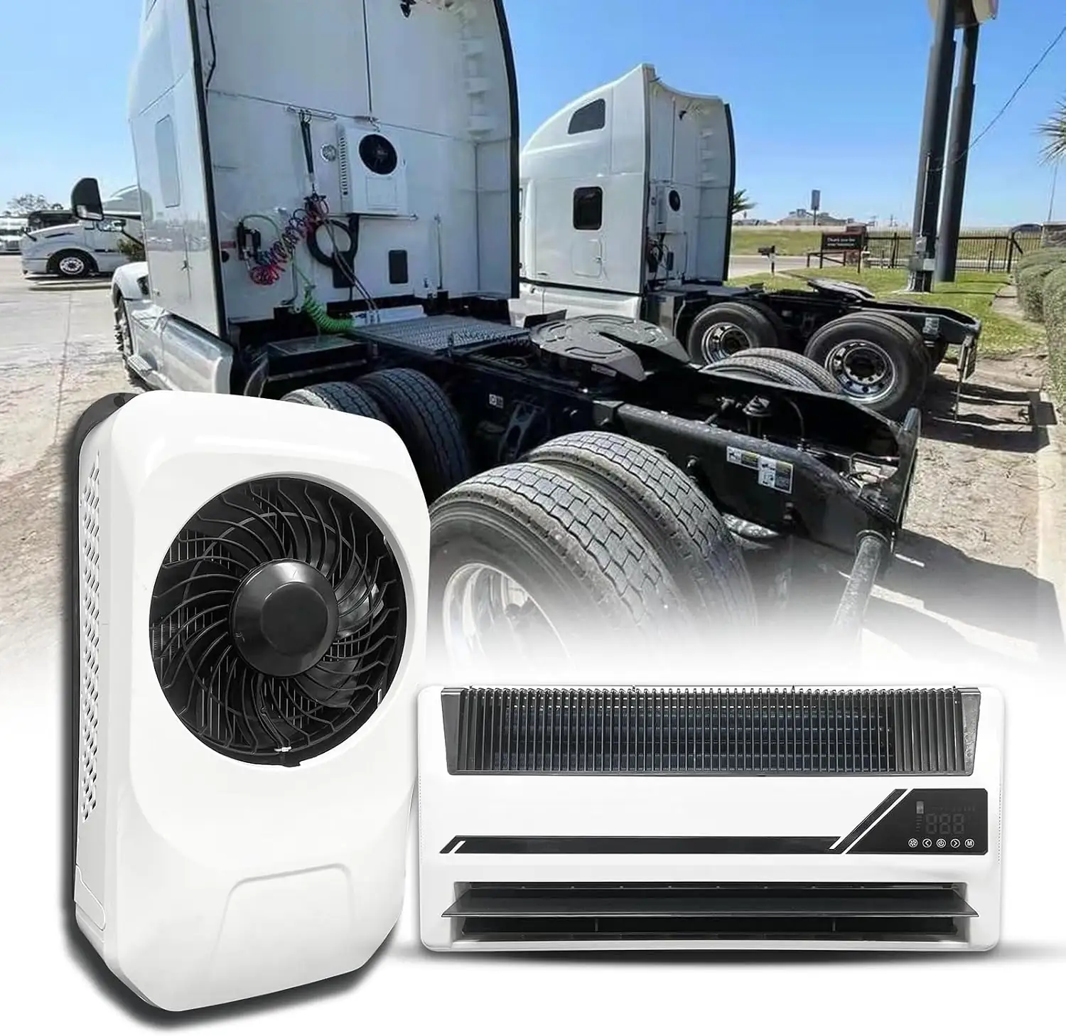 12V Truck A/C 10000 BTU… — Photo 1