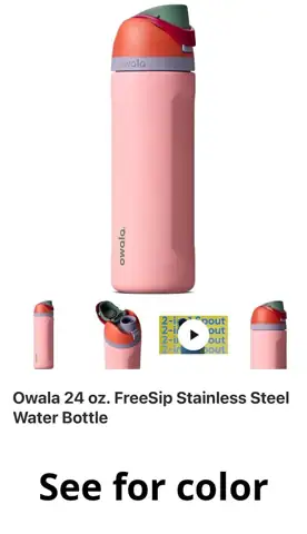 Owala 24oz water bottle — Photo 1