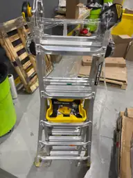 22 ft Aluminum Multi-Position Ladder… — Photo 3