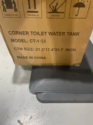 Corner toilet tank for Los… — Photo 5