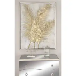 1- Panel Leaf Framed Wall… — Photo 1