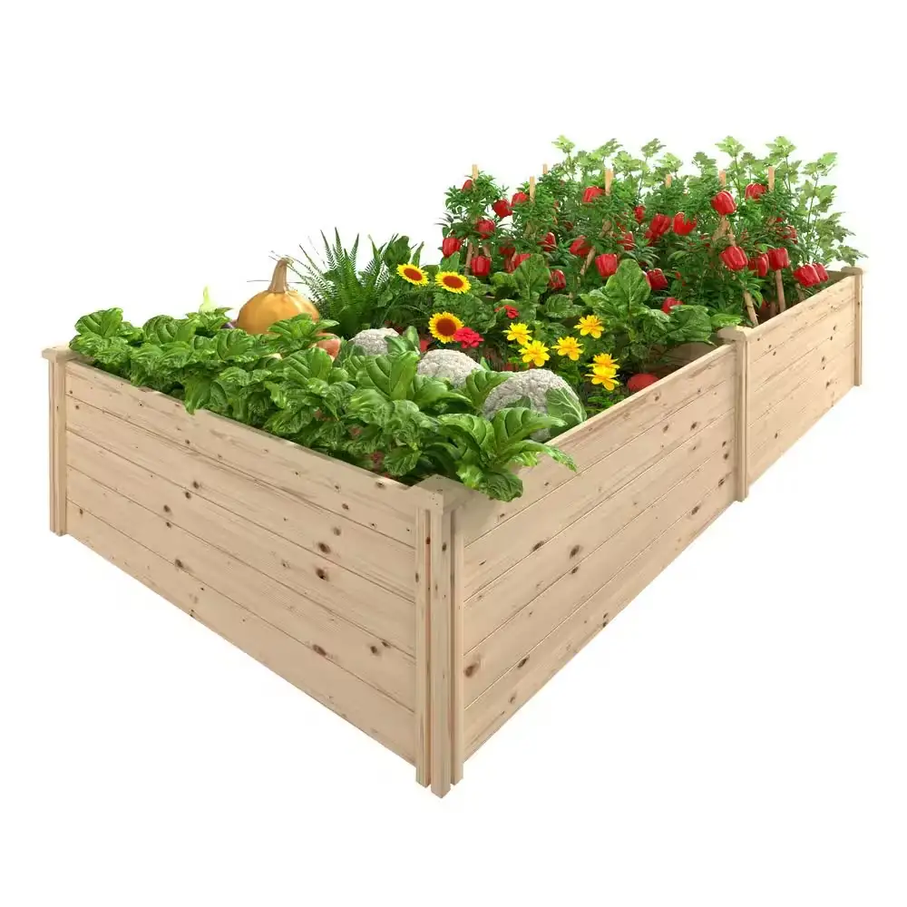 Wood Planter Box Natural Cedar… — Photo 1