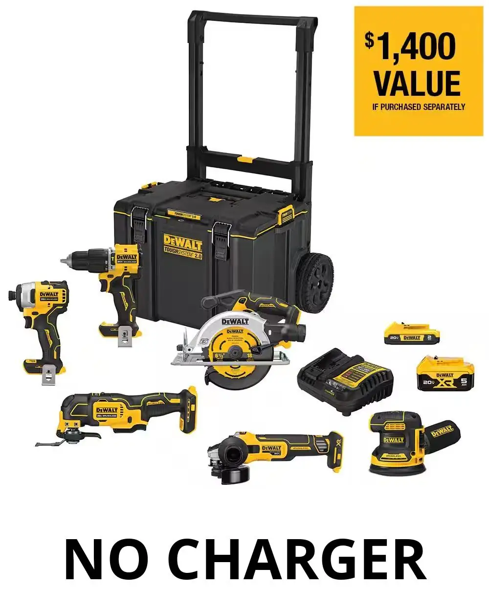 20-Volt MAX ToughSystem Lithium-Ion 6-Tool… — Photo 1