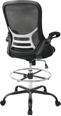 HYLONE Drafting Chair, High-Back Mesh,… — Photo 1
