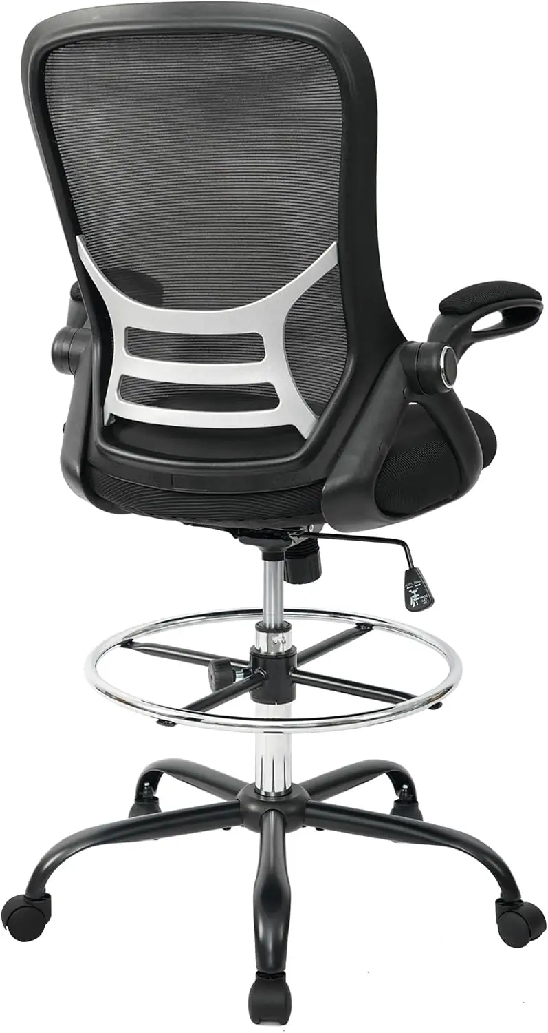 HYLONE Drafting Chair, High-Back Mesh,… — Photo 1