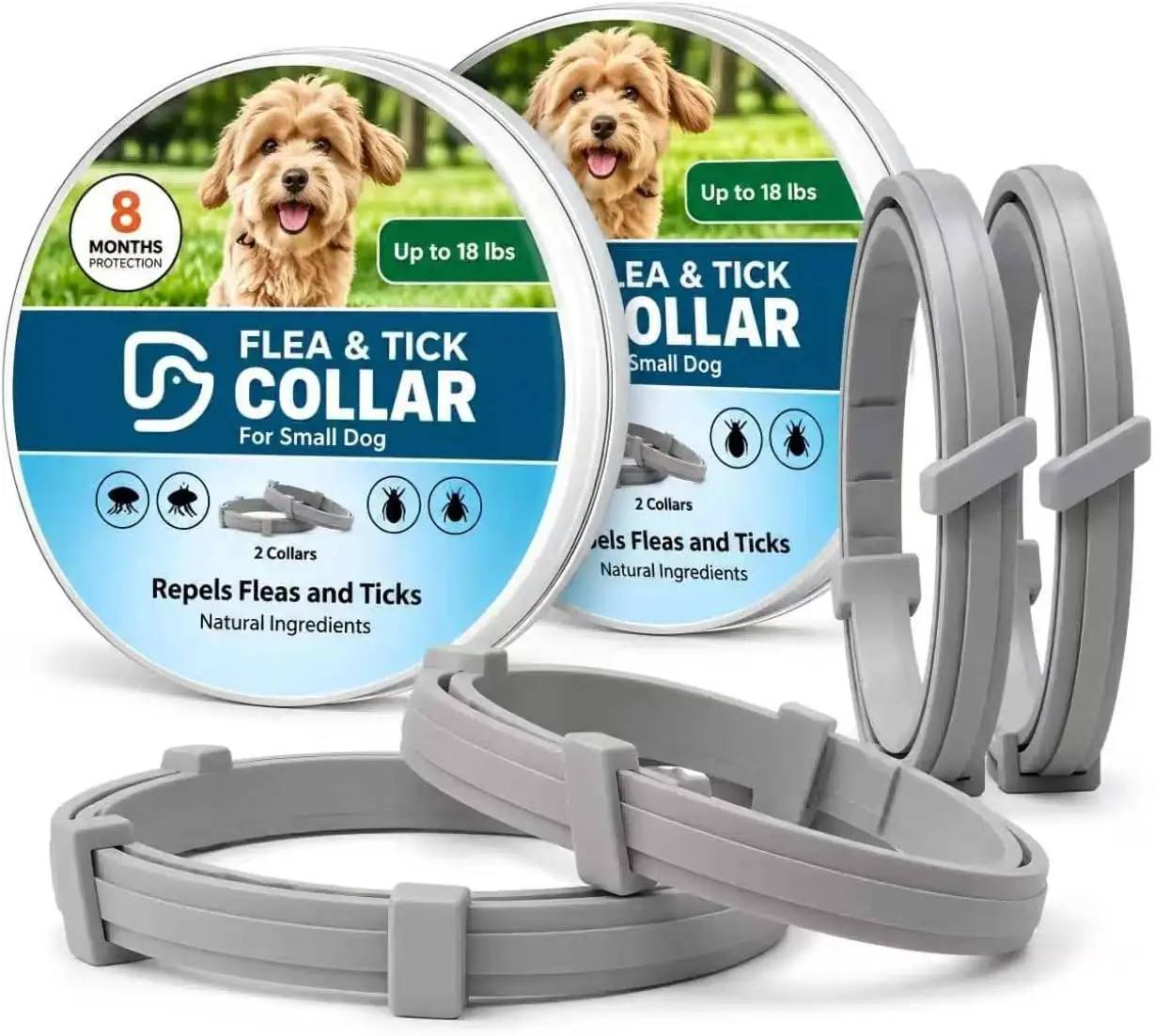 Flea Collar for Dogs Small,… — Photo 1