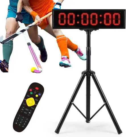 25.6" Cordless Race Clock for… — Photo 1