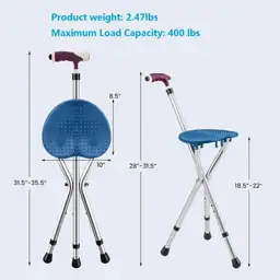Travelon Folding Cane Seat Combo… — Photo 2