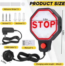 Strdfeve Garage Parking Sensor, Adjustable… — Photo 2