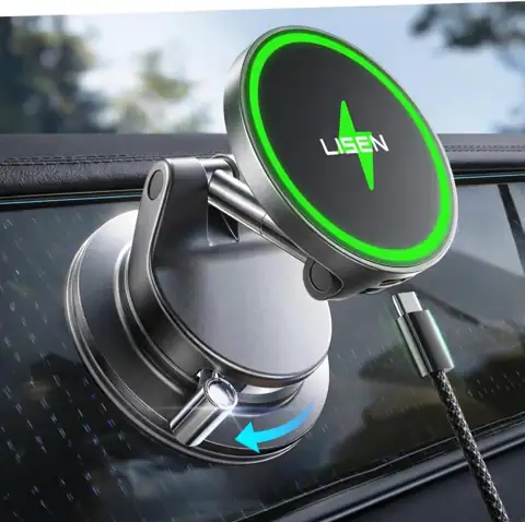 LISEN 15W MagSafe Car Mount… — Photo 1