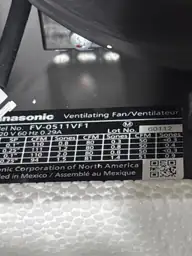 Panasonic WhisperFit DC Exhaust Fan,… — Photo 5
