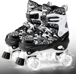 Kuxuan Adjustable Roller Skates with… — Photo 1