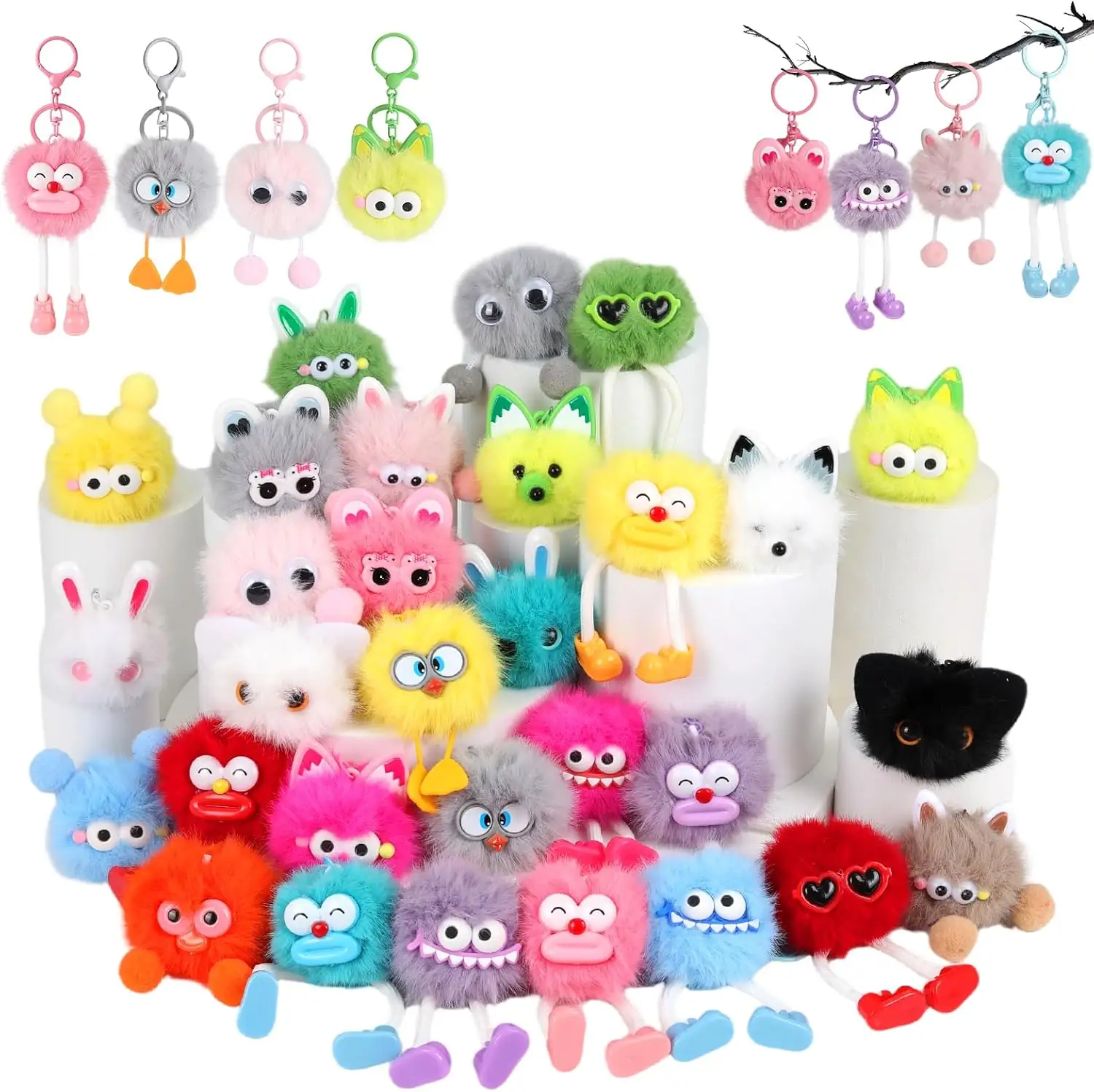 30 Pcs Cute Plush Kawaii… — Photo 1