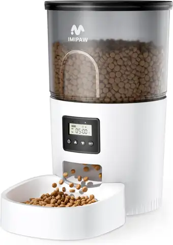 IMIPAW Automatic Cat Feeder, Timed… — Photo 1