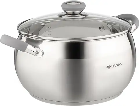 Daniks Modern 7-Qt Stainless Steel… — Photo 1