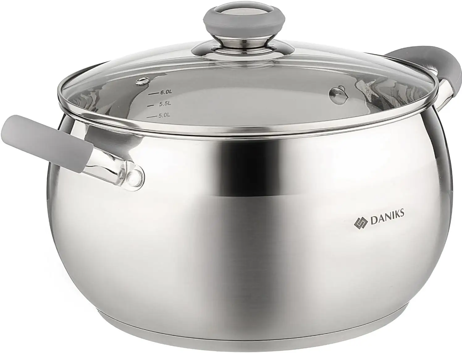Daniks Modern 7-Qt Stainless Steel… — Photo 1