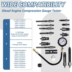 Diesel Engine Compression Tester Kit… — Photo 2