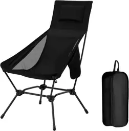 High Back Camping Chair with… — Photo 1