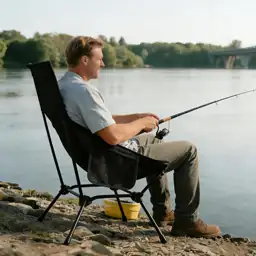 High Back Camping Chair with… — Photo 2