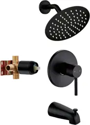 Tub Shower Faucet Set With… — Photo 1