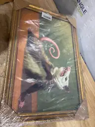 Vintage Gold Carved Framed Funny… — Photo 3