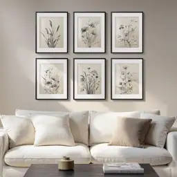 Framed Vintage Black and White… — Photo 2
