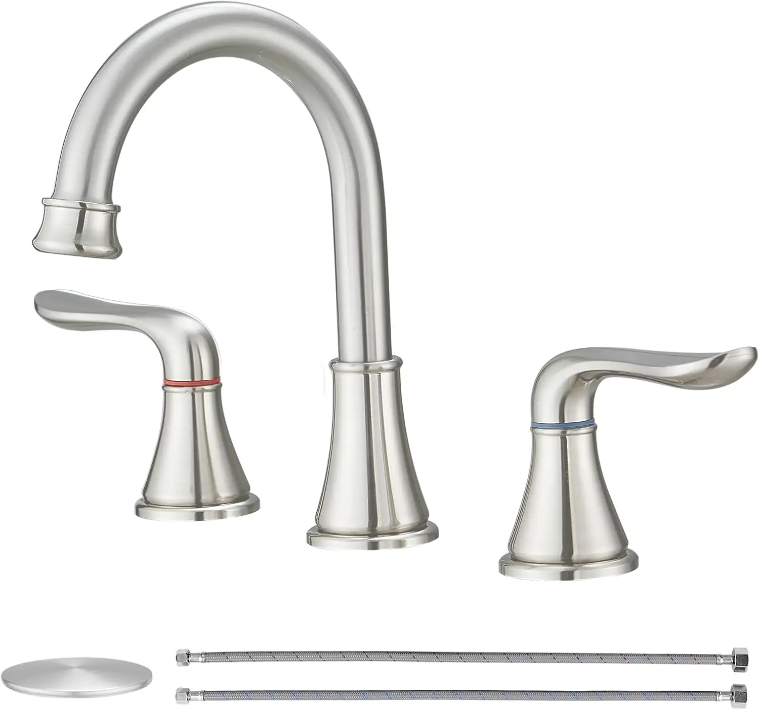 GENBONS Widespread Bathroom Faucet Set,… — Photo 1