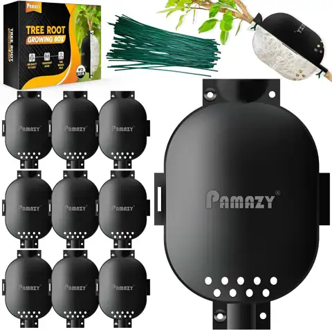 PAMAZY 9Pcs Tree Root Growing… — Photo 1