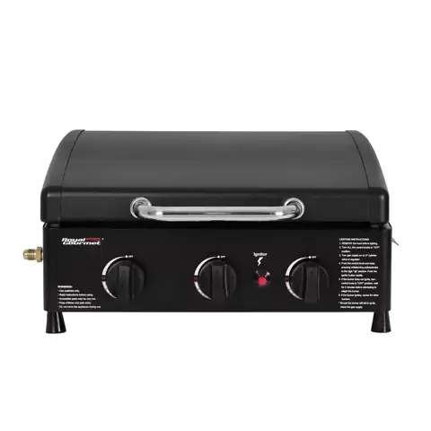 Portable 3-Burner Propane Griddle Grill… — Photo 1