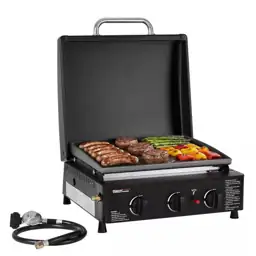 Portable 3-Burner Propane Griddle Grill… — Photo 2