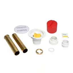 PVC Freestanding Tub Drain Kit — Photo 2