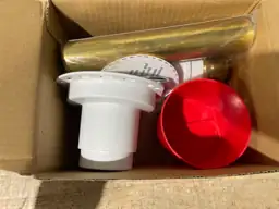 PVC Freestanding Tub Drain Kit — Photo 3