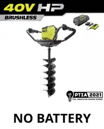 40V HP Brushless Cordless Earth… — Photo 1