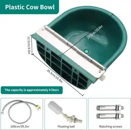 Automatic Water Bowl, Livestock Waterer… — Photo 2