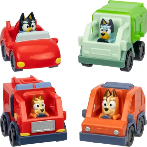 Bluey Mini Racers Toy Vehicles,… — Photo 1