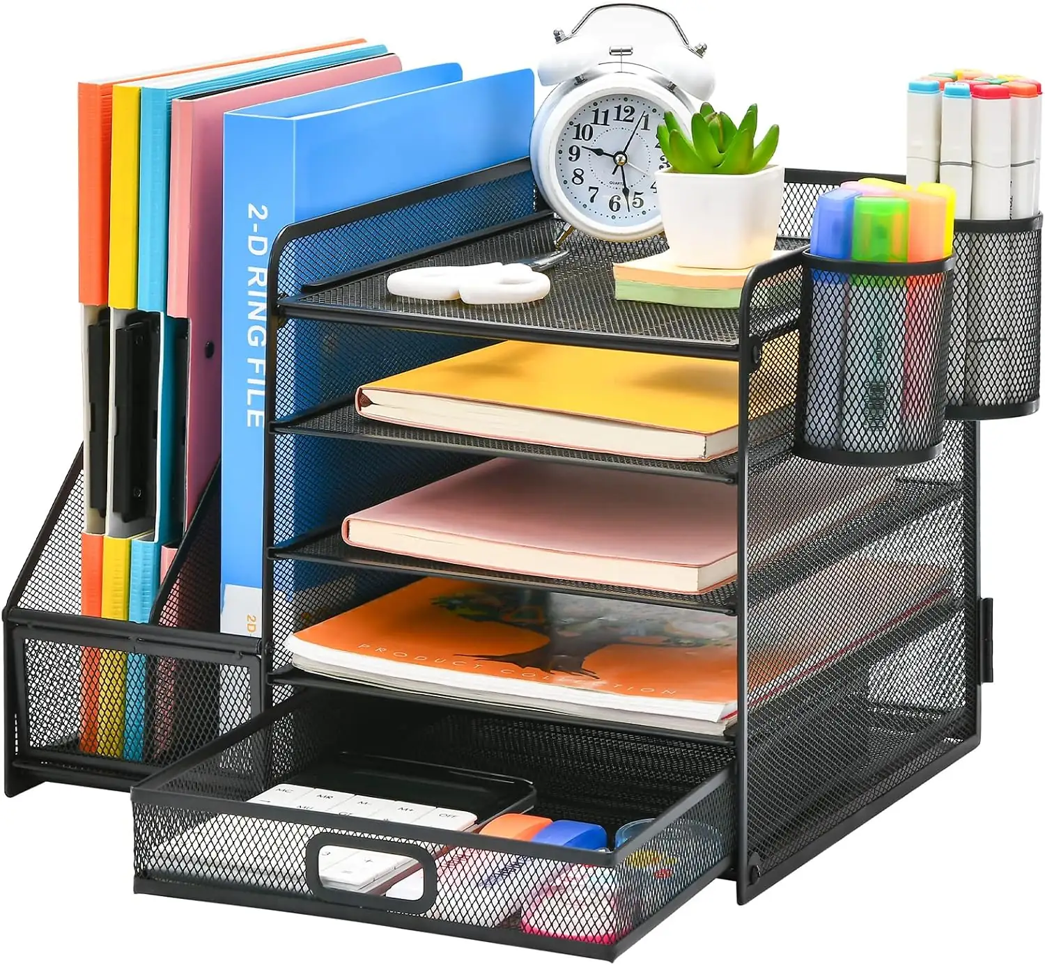 Marbrasse 5-Tier Organizer with File… — Photo 1